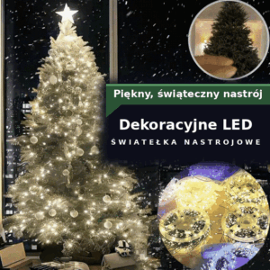 Lampki Choinkowe Druciki GĘSTE
